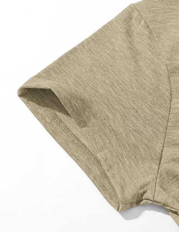 Mens Polo Shirts Short Sleeve Cotton Casual Summer Knit Golf Stylish T Shirts with Pockets - Image 8