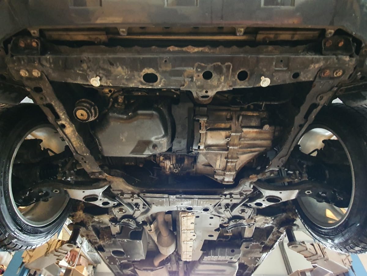 Metallschutz unter dem Motor, kompatibel mit Toyota RAV 4 Diesel – (2006–2013)