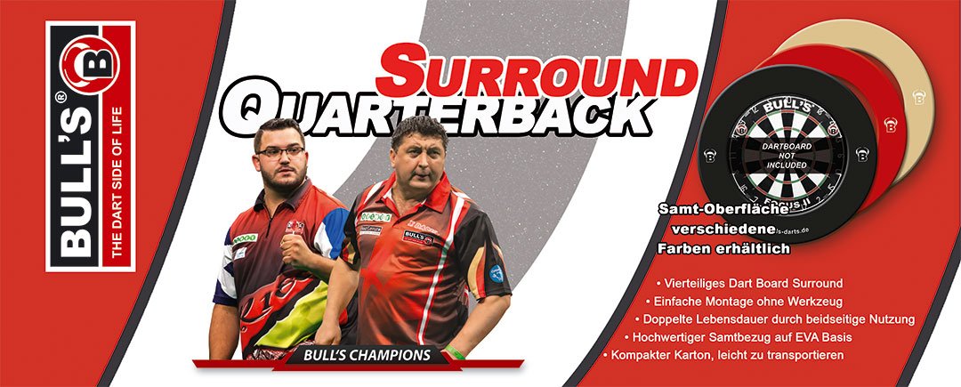 Bull's / 67923 Quarterback Surround Red, 1