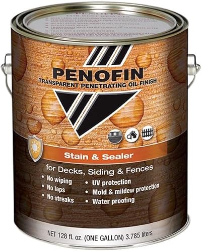 PenofinTransparent Penetrating Oil Finish Stain & Sealer 1 Gallon Cedar