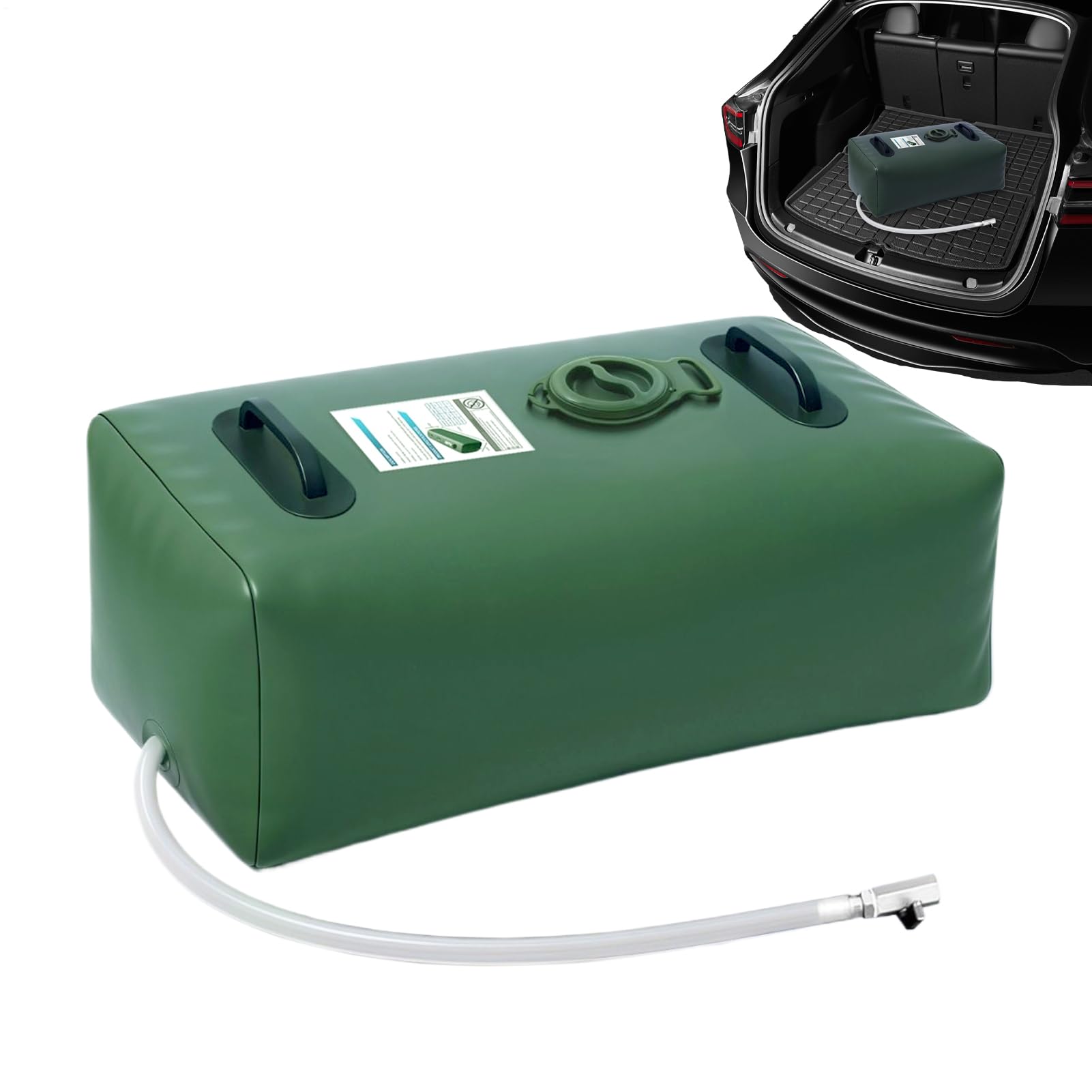 Réservoir de stockage d'eau – Réservoir d'eau, poche d'hydratation de camping, poche d'hydratation portable souple pliable | Récipient idéal pour la randonnée, les voyages, la survie en plein air