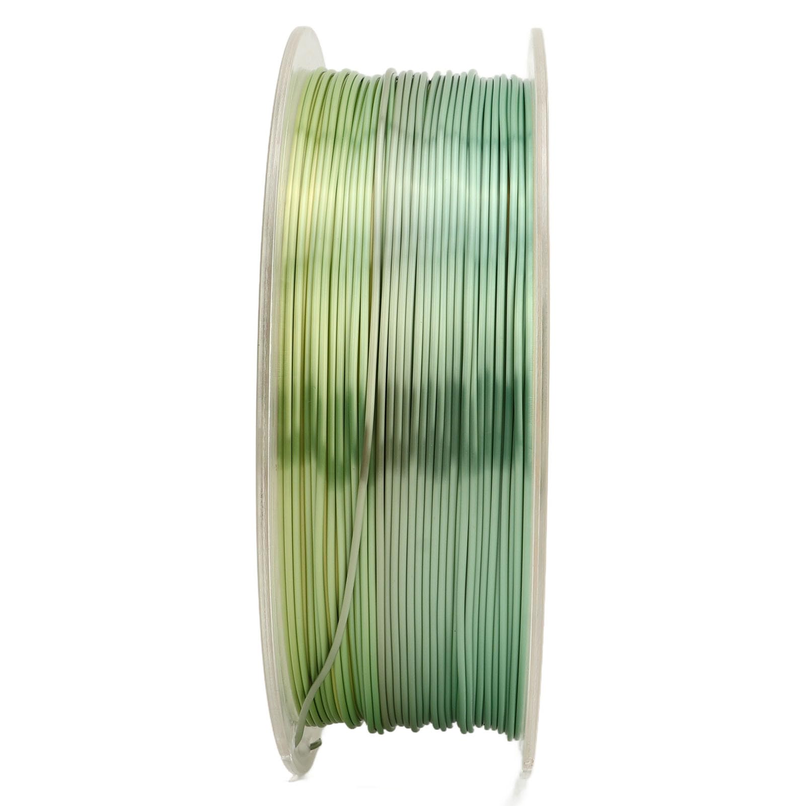 Filament do drukarek 3D Mocny, gładki jedwab Rainbow Materiały eksploatacyjne PLA Gradient wielokolorowy