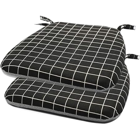memory foam chair pads with ties
