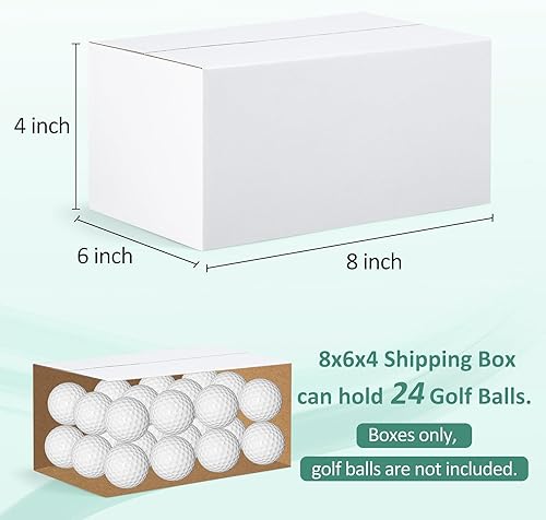 Miniatura 9 de Eupako Paquete de 30 sobres de cartón corrugado de 6 x 6 x 6 pulgadas, cajas de envío pequeñas de cubo blanco para embalaje de pequeñas empresas,