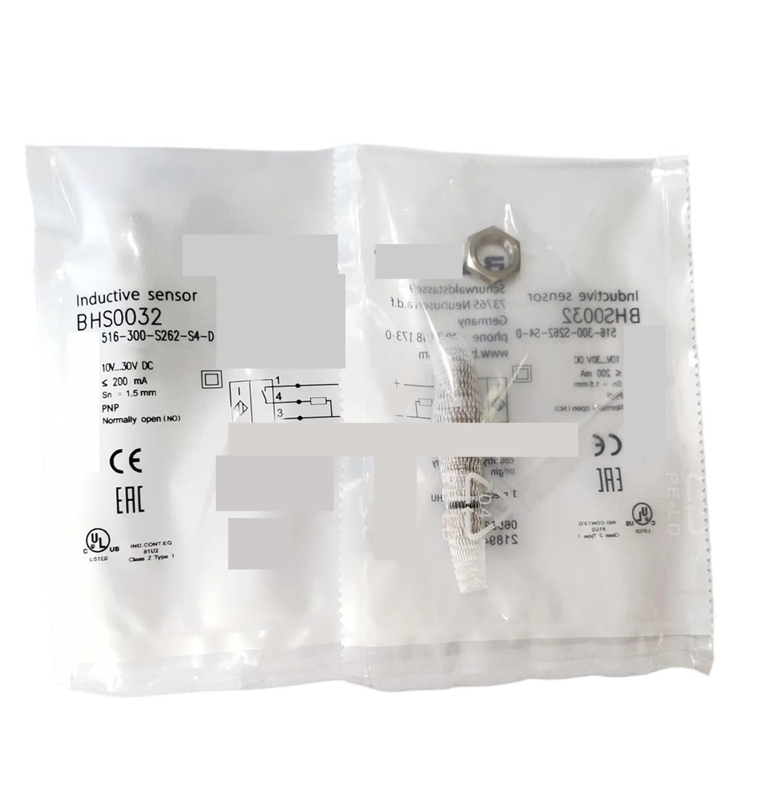Détecteur de proximité Proximity Switch Sensor 516-300-S262-S4-D haute performance