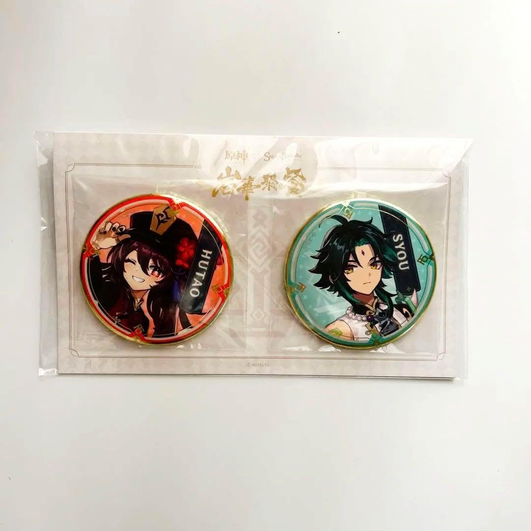 原神 スイパラ 魈 胡桃 缶バッジ 【公式通販】
