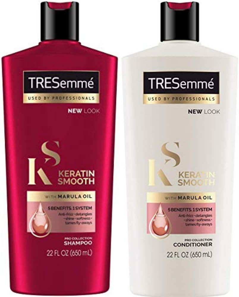 Keratin Smooth Shampoo and Conditioner Set