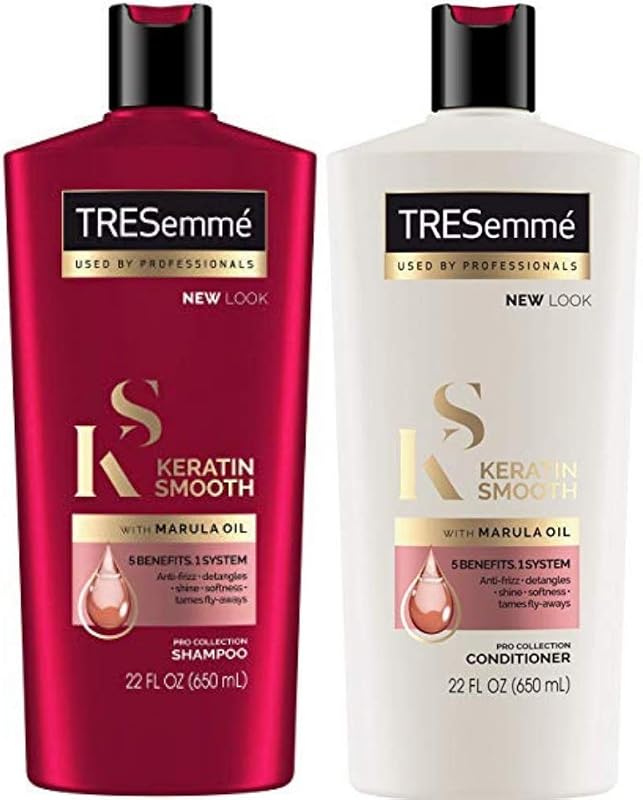 Set de champú y acondicionador suave con queratina TRESemmé
