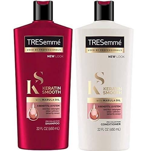 TRESemmé Queratina suave con aceite de marula colección Pro juego de champú y acondicionador Colección Pro