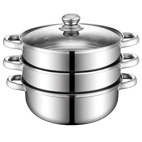 Steamer Pot for Cooking 11 inch Steamer Pot