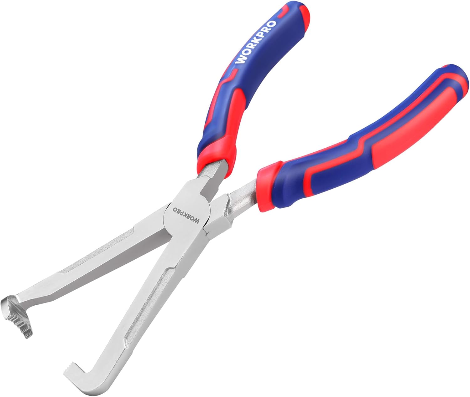 WORKPRO Electrical Disconnect Pliers, 8 Inch Automotive Electrical Connector Pliers with Ergonomic Handle, Fixion Tools Pliers, Automotive Plug Removal Tool for Car Fuel Pump, Spark Plug