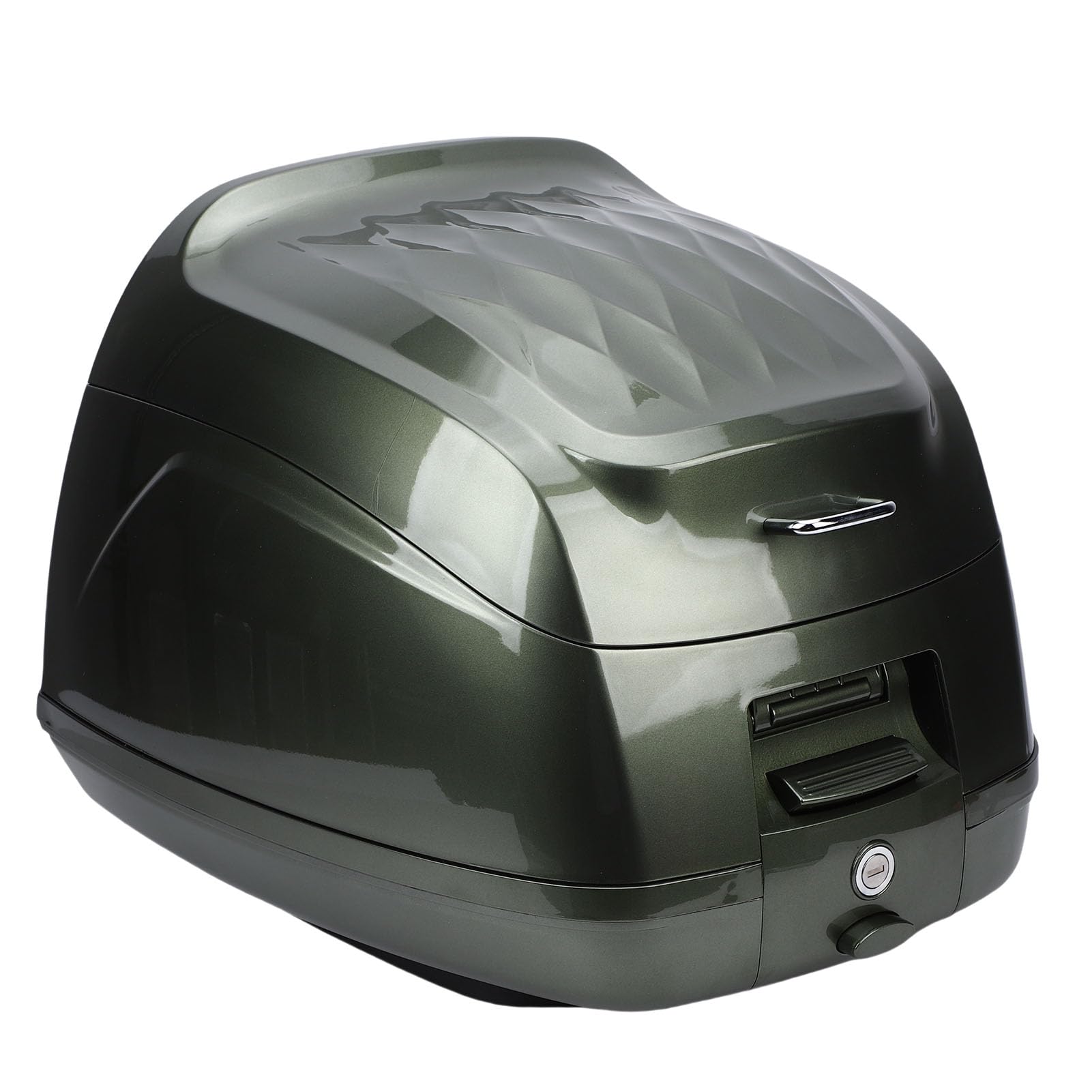 Karlak Coffre de Moto Top Case Imperméable Universel 32L Coffre de (Green)