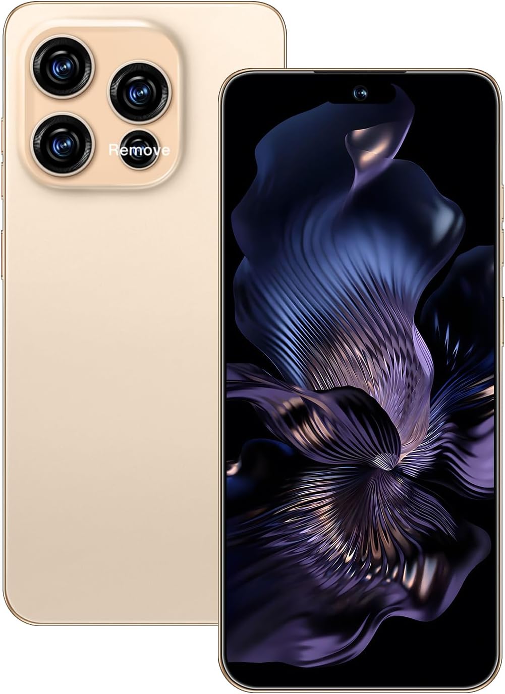 16PM 5G Unlocked Smartphone,12GB+512GB 7000mAh Fully Cell Phone for Android 14, 6.99" HD Screen Unlocked Cell Phone, 68MP+108MP Dual Camera/Dual SIM/Fingerprint (Pink)