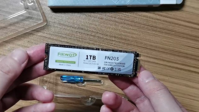 Fikwot FN203 1TB M.2 SATA SSD - SLC Cache 3D NAND TLC SATA III 6Gb