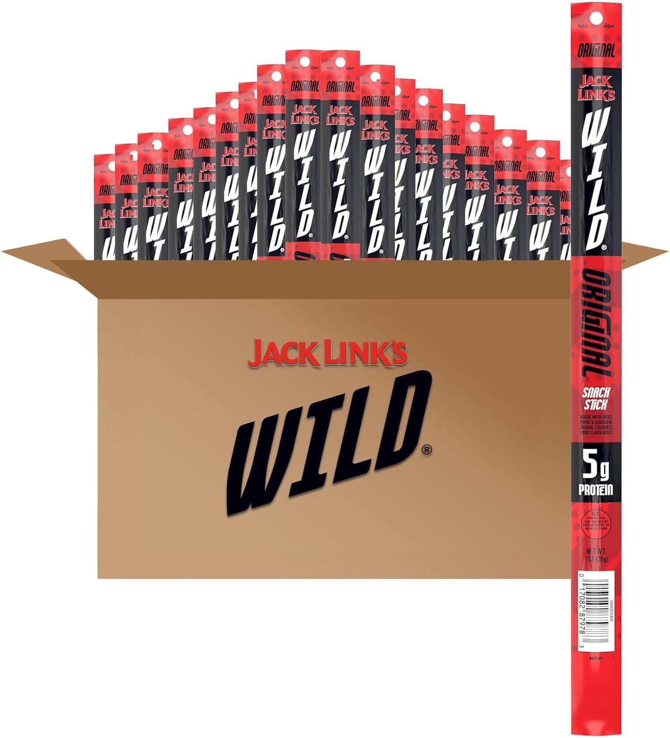 Jack Link's WILD ในใใใฏในใใฃใใฏ ใชใชใธใใซ - ใใญใใคใณในใใใฏในใใฃใใฏ 5gใฎใใญใใคใณไฝฟ็จ ใฑใใใฌใณใใชใผ ๅๅ
่ฃ
1ใชใณใน (20ๅใใใฏ)