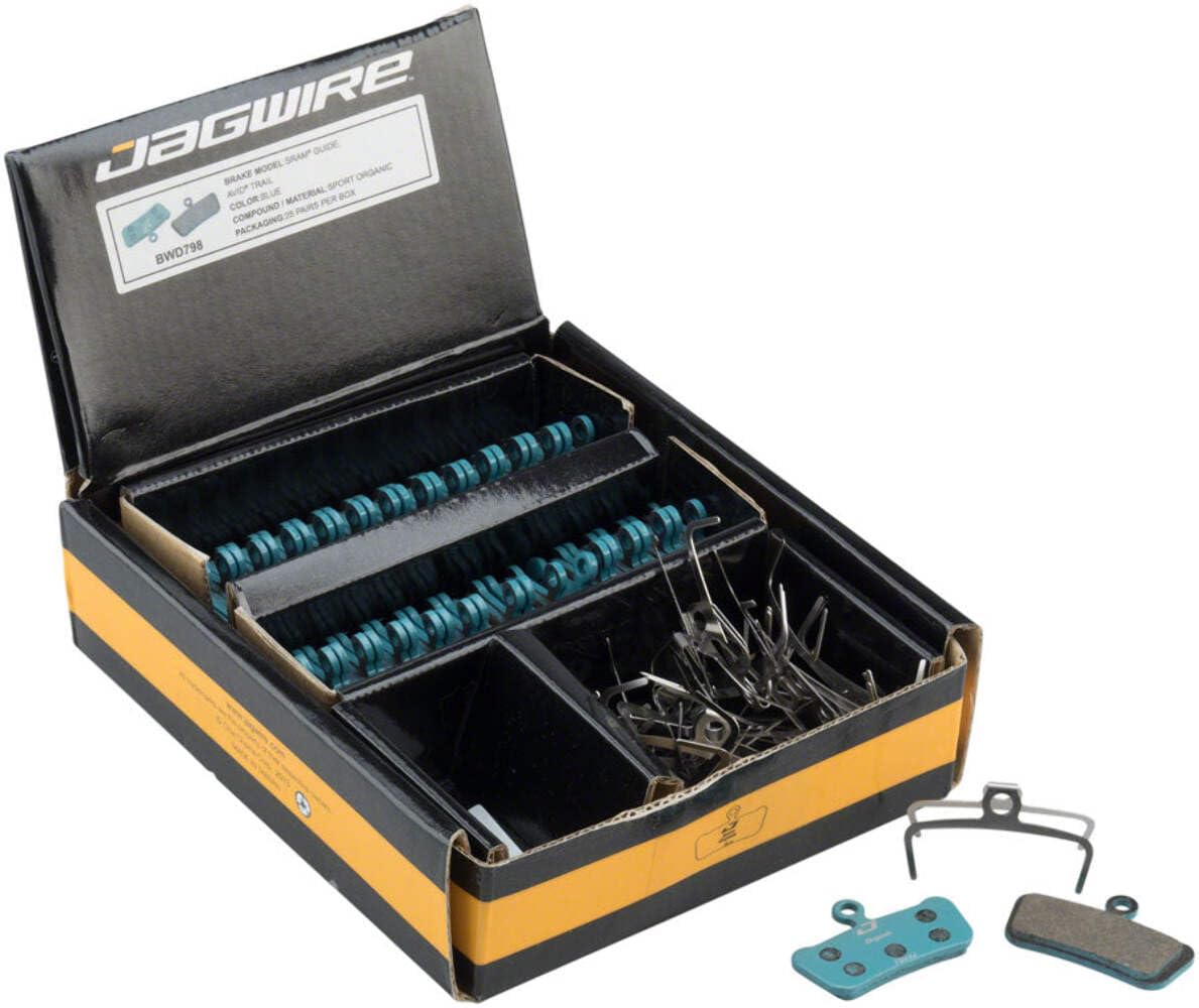 Jagwire Juego de Pastillas Deportivas Organic SRAM guía Ultimate RS