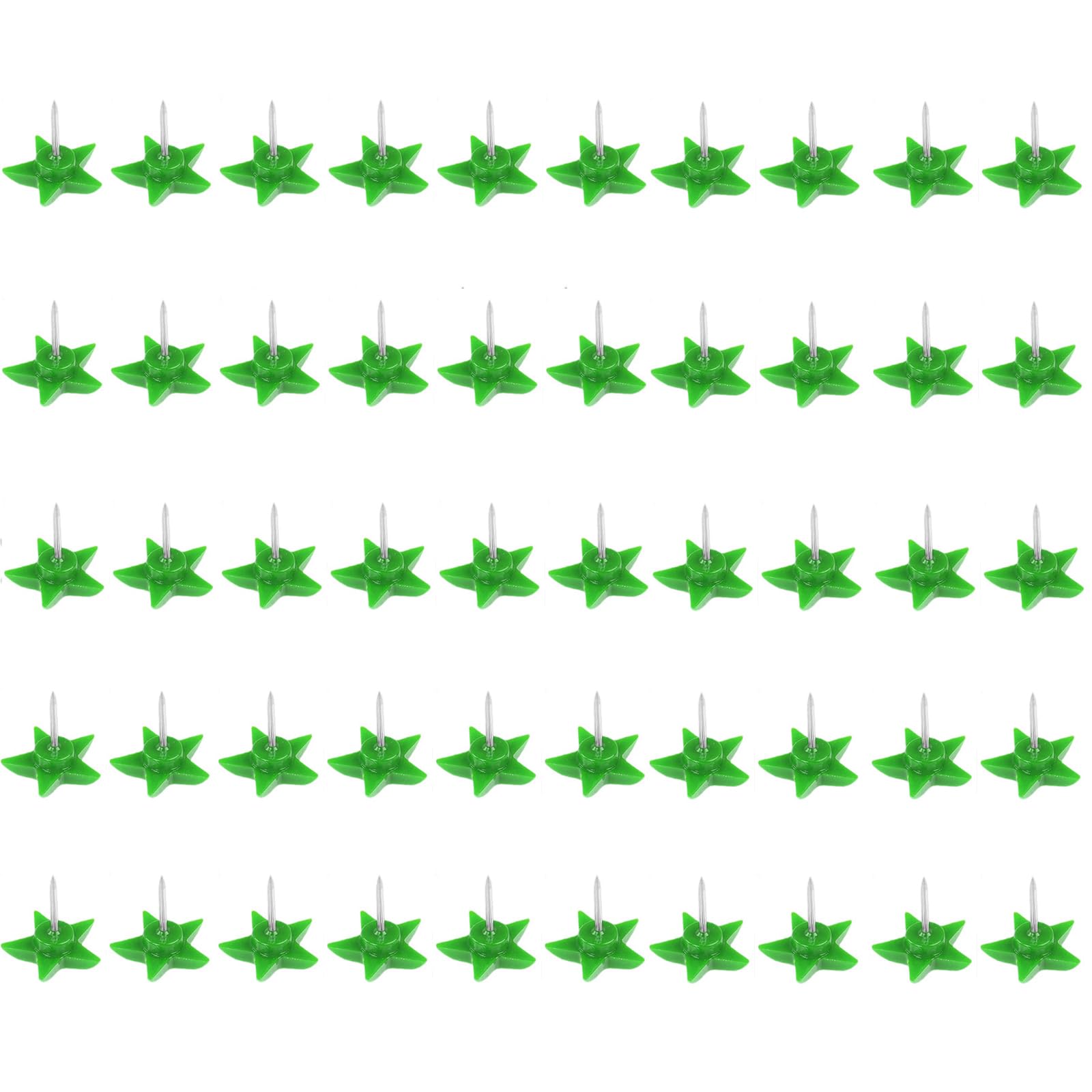 100Pcs Star Head Push Pins Cork Notice Board Thumb Tacks for Bulletin Board Display Picture Notes Memos Decorative Thumb Tacks for Bulletin Boards