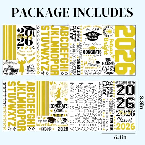 Save $4 on DIY Graduation Stole Iron-on Decals with Code 93T493RC