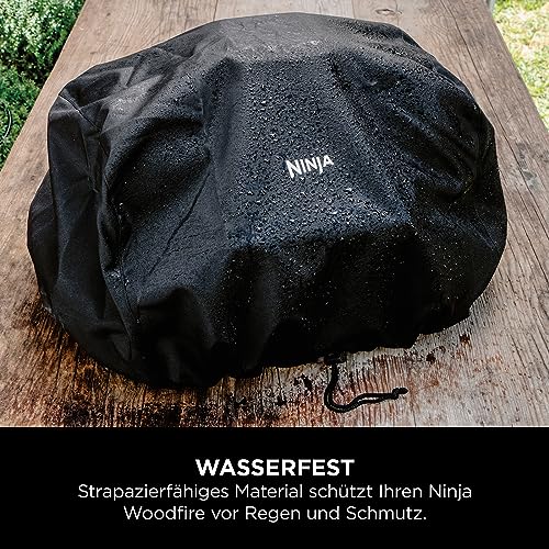 Ninja Woodfire Grillabdeckung für Outdoor Grill OG701 Schwarz Wetterschutz