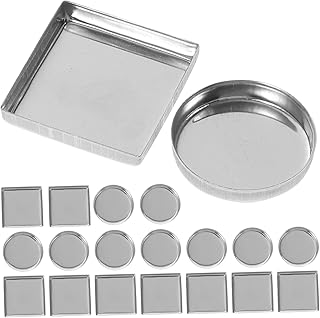 30 Uds. Plato de metal vacío de sombra de ojo...