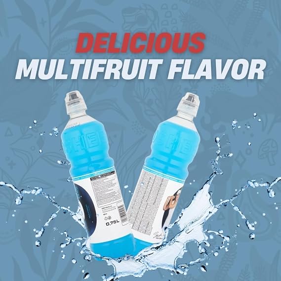 SORINA OSHEE Fruit Flavor isotonic Drink 750ml (Pack of 6) - Addition of Vitamins and L-carnitine Sugar Free Hydration Vitamin Drinks