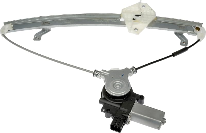 Máquina e motor do vidro elétrico dianteiro direito Dorman 741-307 para Honda Accord 2003 a 2007 – 1 unidade