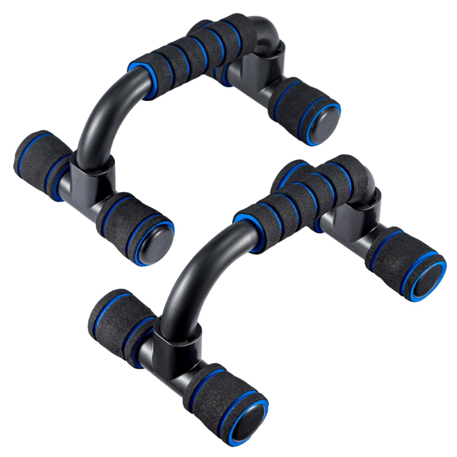 Push Up Bars for Men & Women Non-Slip Foam Grip Handles H-Shaped Sturdy Design for Home Gym Workout Strength Training Equipment for Chest Arms & Shoulder Exercise