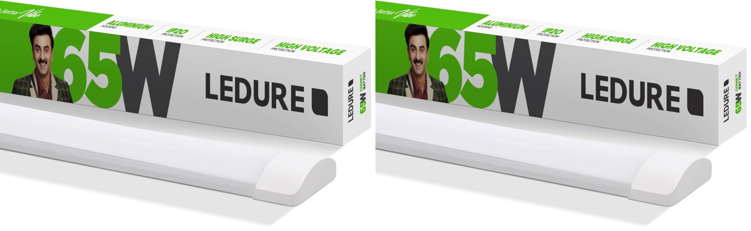 LEDURE 65W Comet Batten : Energy-Efficient 65W Tubelight| Internal Driver | 4ft LED tube light Ideal for Living Rooms, Bedrooms, Offices, Commercial, and Industrial Spaces |Cool White Tube Light-image-22