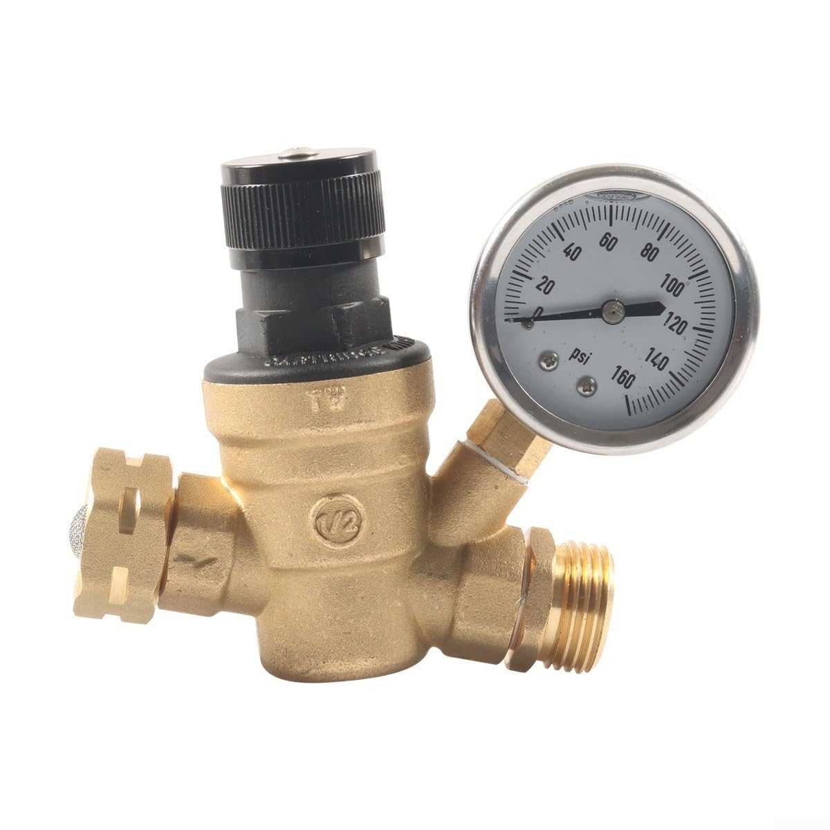 Réducteur Pression Eau RV Ajustable Laiton 45 PSI
