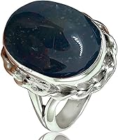 Vista 23 de Anillo de piedra preciosa de rubí natural, plata de ley 925, joyería hecha a mano para mujer, anillo de piedra natal