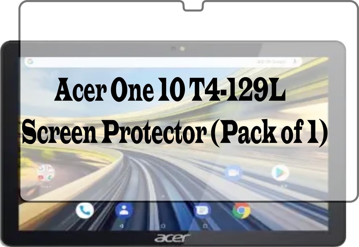 Spnrs Edge to Edge screen Protector Compatible With Acer One 10 T4 129L (Pack Of 1) (Not A Tempered Glass) (B0CNRS9JN9) Amazon Price History, Amazon Price Tracker