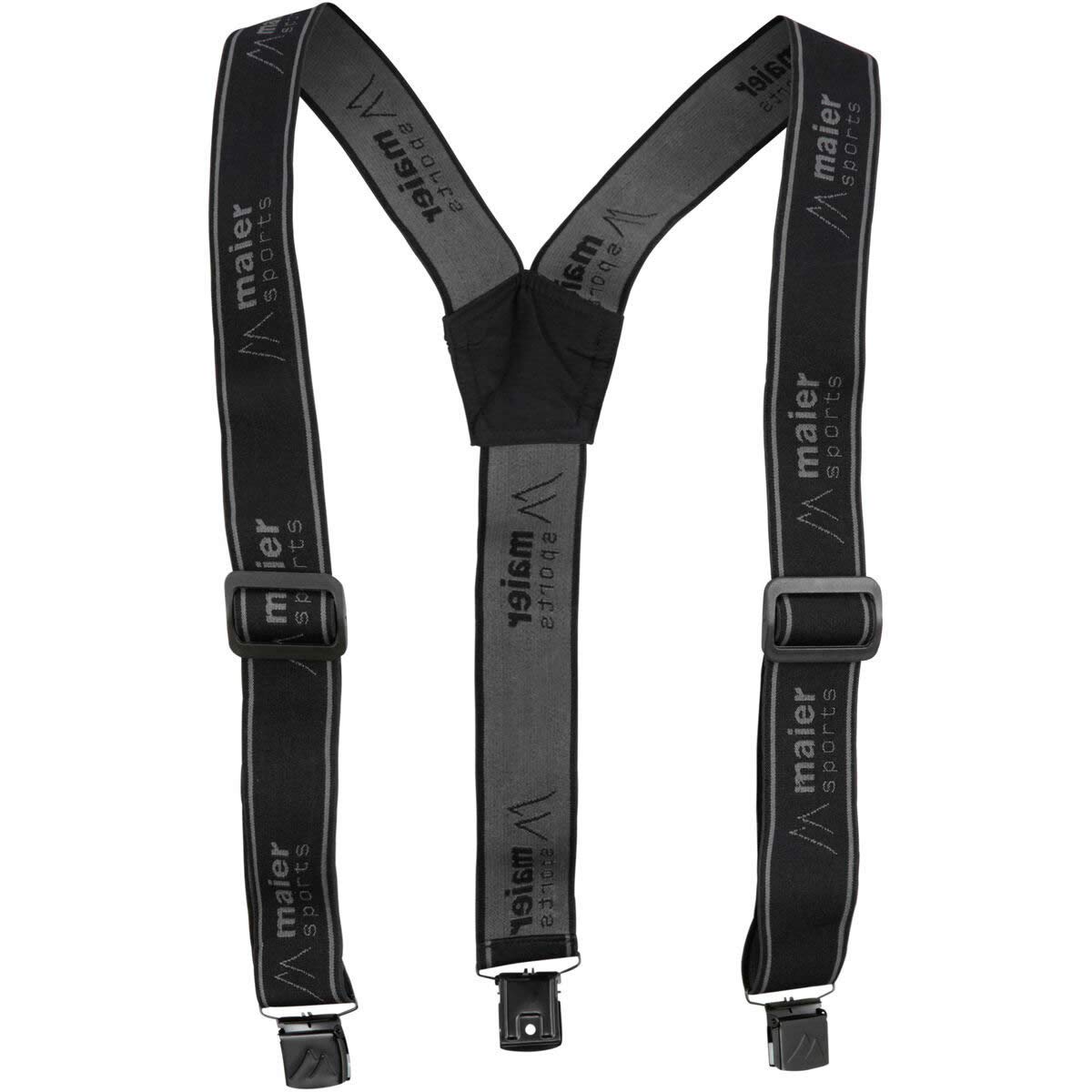 Maier Sports SKI Hosenträger für Skihosen Snowboardhosen, Einheitsgröße, Schwarz