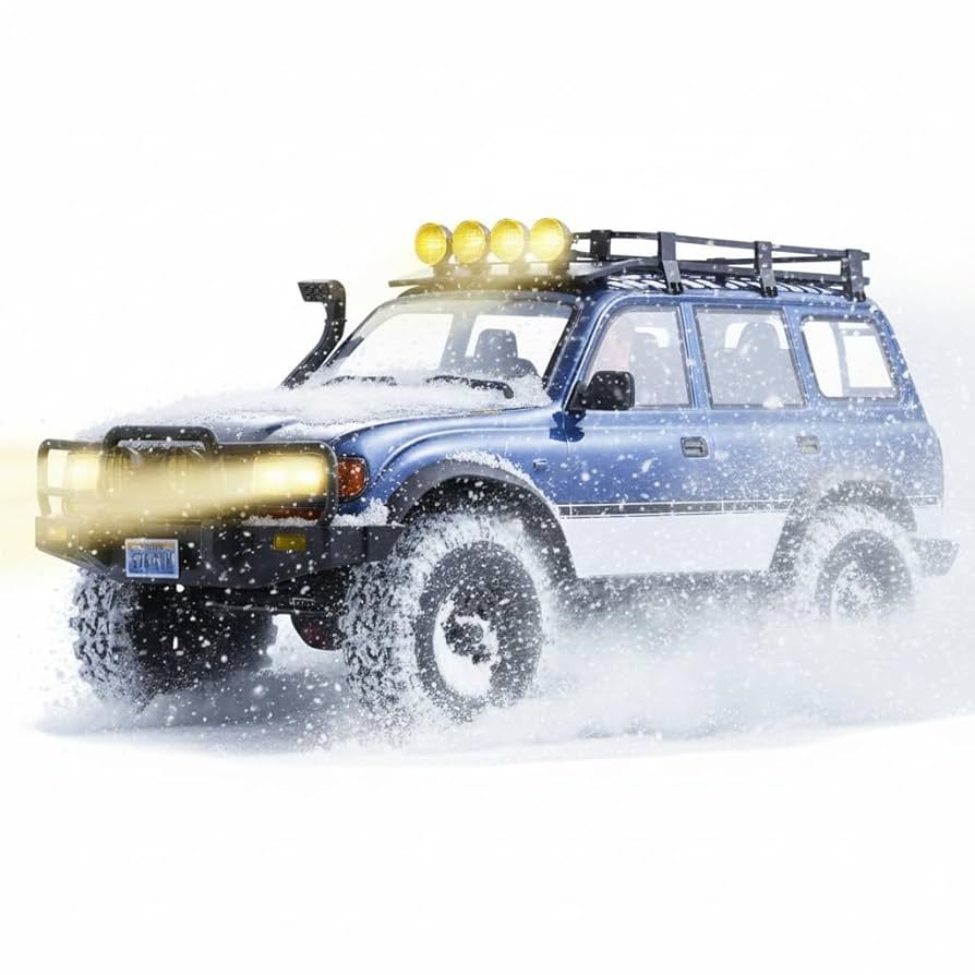 Amazon.com: EAZYRC FMS FCX10 1/10 RC Crawler LC80 Series