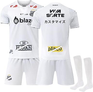 サントス　ホーム 半袖 クラブワールドカップ ネイマール レプリカユニフォーム Amazon.co.jp: [RWRAPS] 2425年 ネイマール サッカーユニフォーム