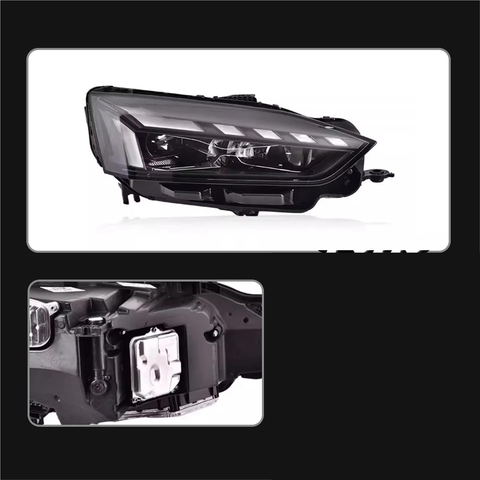 Amazon | 車 A5 LED ヘッドライト 2017-2021 アップグレード RS5 に
