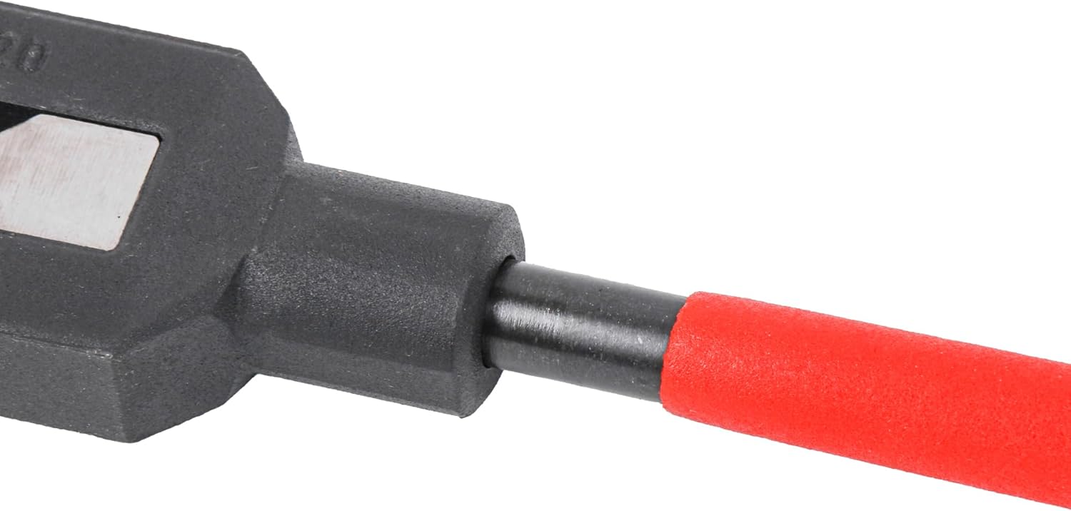 CNBTR Adjustable Metal Tap Handle Reamer Wrench with 1/4"-3/4" Adjustment 12mm Rod Dia for Screw Tapping and Repair