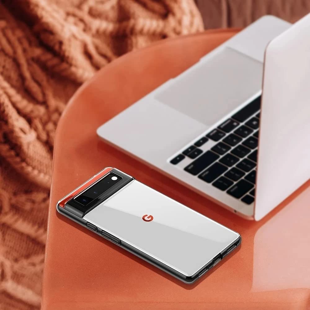 CoverKingz Custodia Per Google Pixel 6 Pro | Slim Hybrid Trasparente | Antiurto Con Protezione Fotocamera | Clear Cover - 3