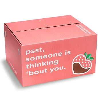 Chocolate Covered Strawberries, 12 Dark/Milk/White Delight