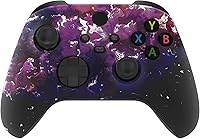 Vista 12 de Custom Controller for Xbox Series X/S - One - PC - Custom Gaming Controller -Soft Shell for Comfort Grip X (Galaxy)