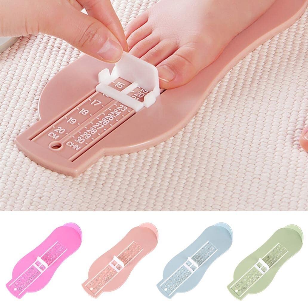 Bébé infantile enfant pied mesure outil jauge chaussures taille réutilisable en plastique mesure règle fiable performance