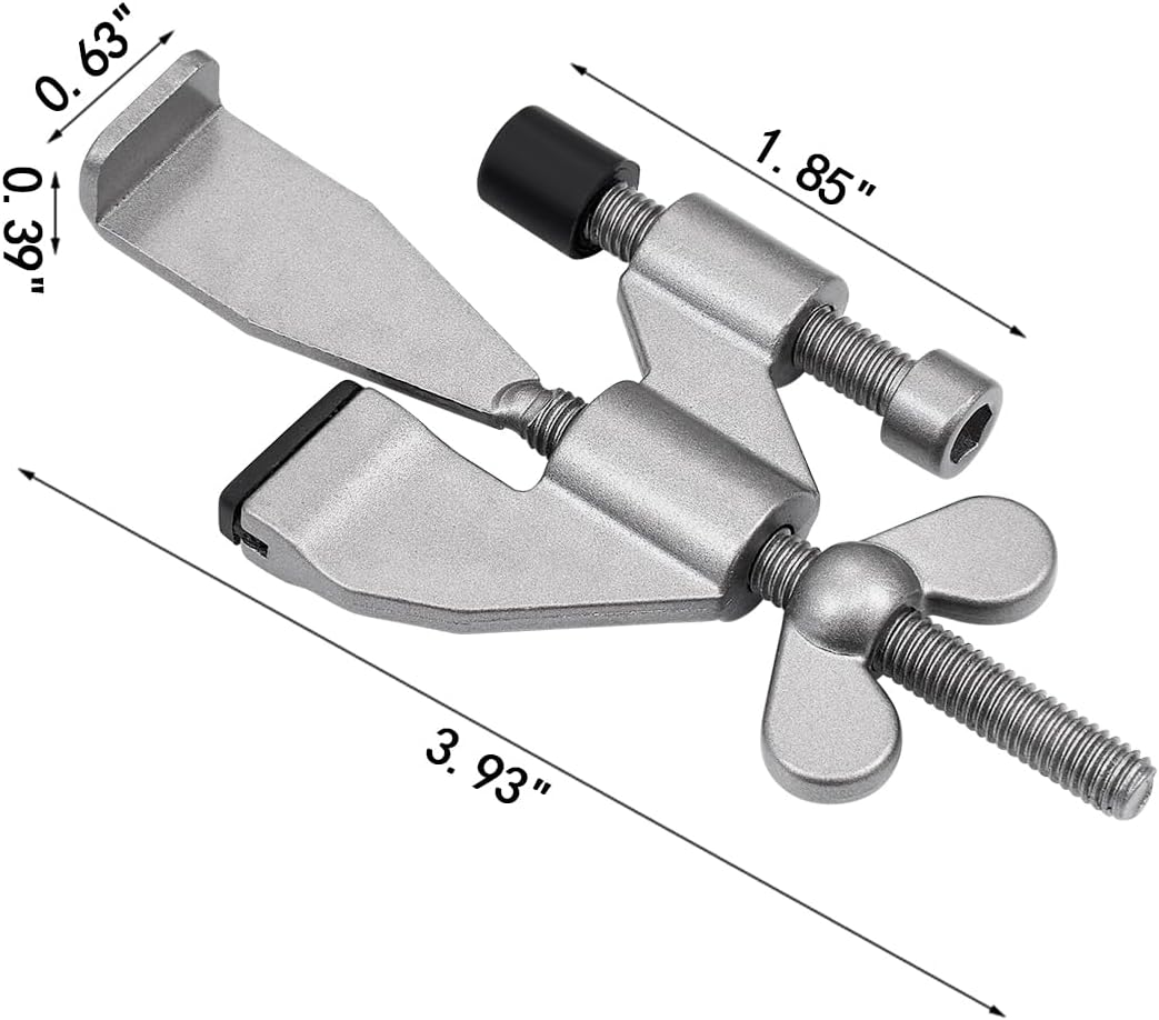 Grey Adjustable Heavy Duty Portable Door Lock,No Drill image 2