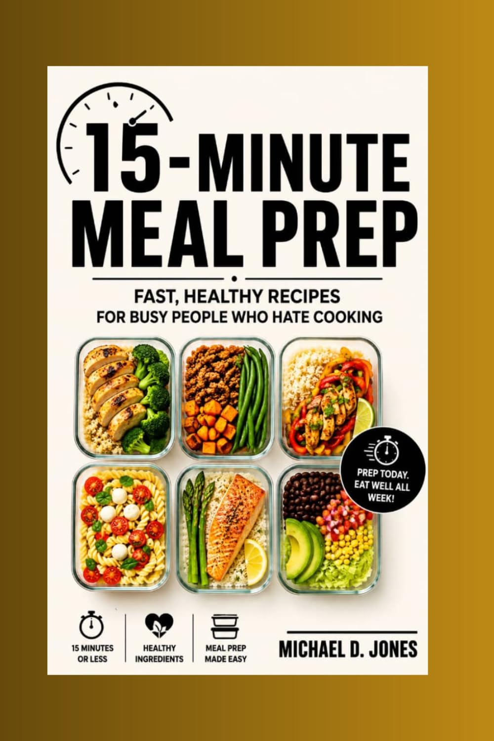 15-minute Meal Prep: Fast, Healthy Recipes For Busy People Who Hate Cooking