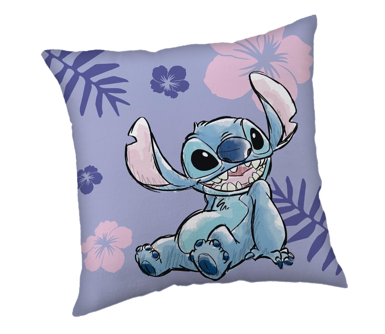Jerry Fabrics Lilo and Stitch Cuddly Cushion Decorative Cushion 40 x 40 cm