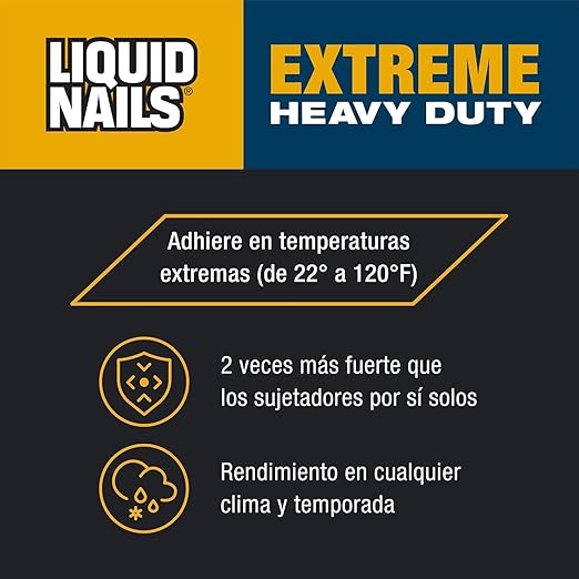 Liquid Nails - LN-907 Adhesivo Construcción Resistente 10 oz miniatura 8