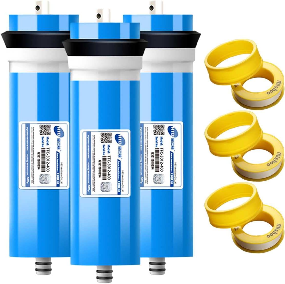 400 GPD Reverse Osmosis Membrane, Water Filter Replacement for under