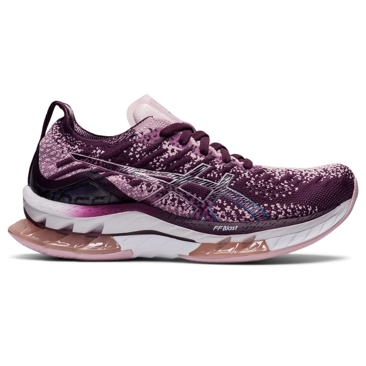 ASICS Women's Kinsei Blast Running Shoe, 6.5, DEEP Plum