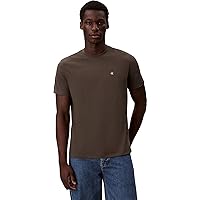 Calvin Klein Uomo T-Shirt Maniche Corte Classic Monogram Tee con Scollo Rotondo