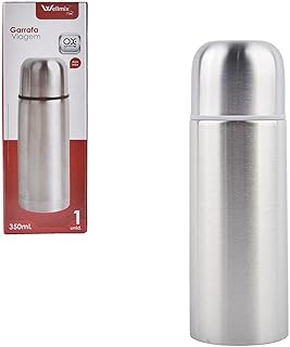 Garrafa térmica para água café inox 350ml