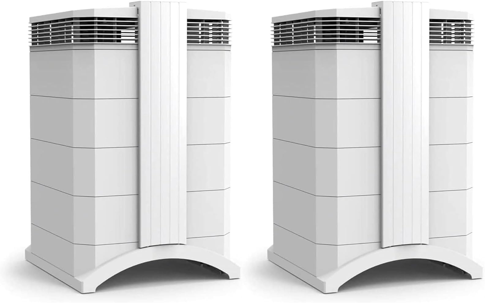 IQAir HealthPro Compact - 2-Pack – High-Airflow Medical-Grade Air Purifier with HyperHEPA Filter for Bacteria, Viruses, Airborne Particles, Allergens, Pets, Asthma Triggers, Pollen, Dust, Swiss Made