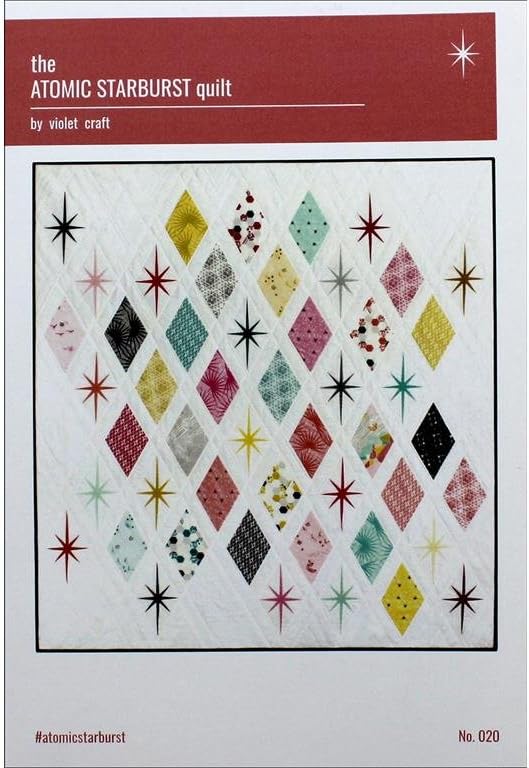 VCR020 The Atomic Sunburst Quilt Pattern